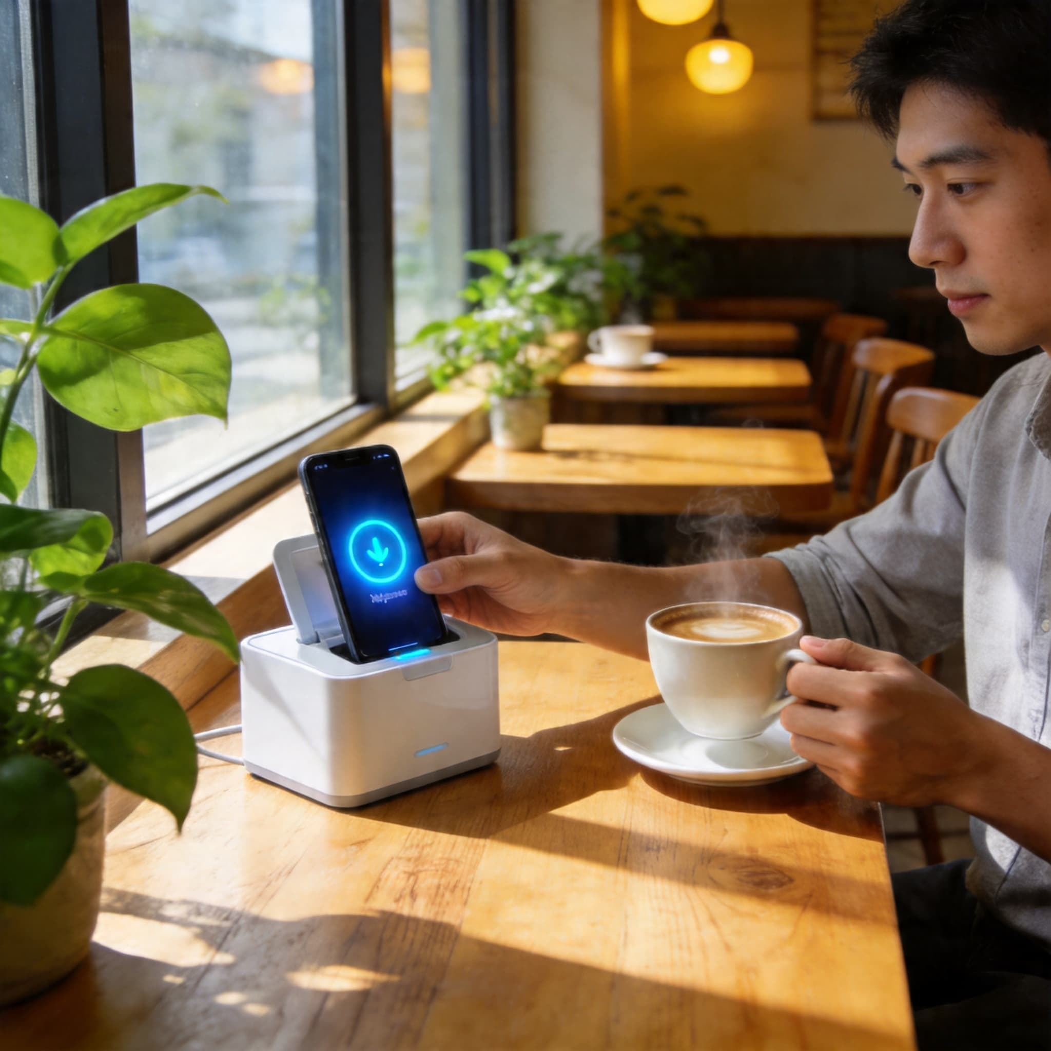 咖啡厅休闲场景